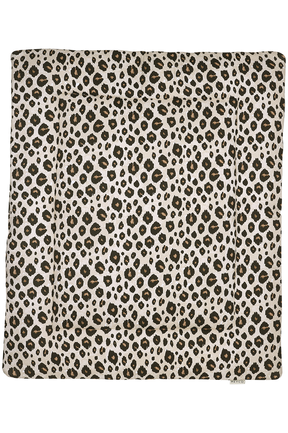 Playpen mattress Leopard - sand melange - 80x100cm