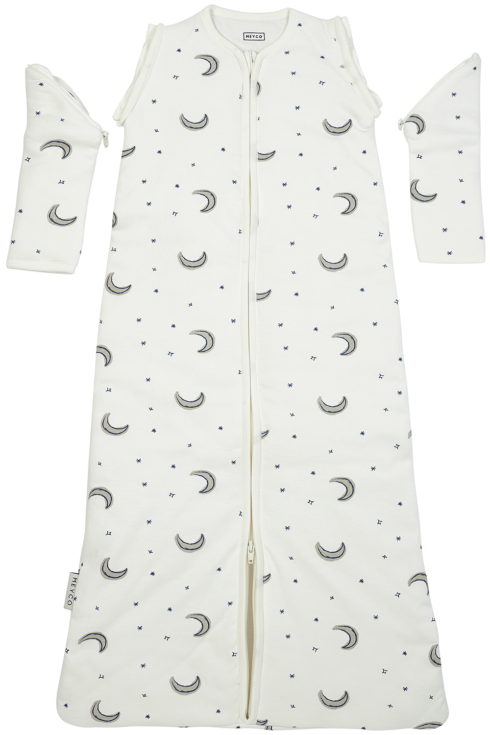 Babyschlafsack mit abnehmbaren Ärmeln Moon - indigo - 110cm