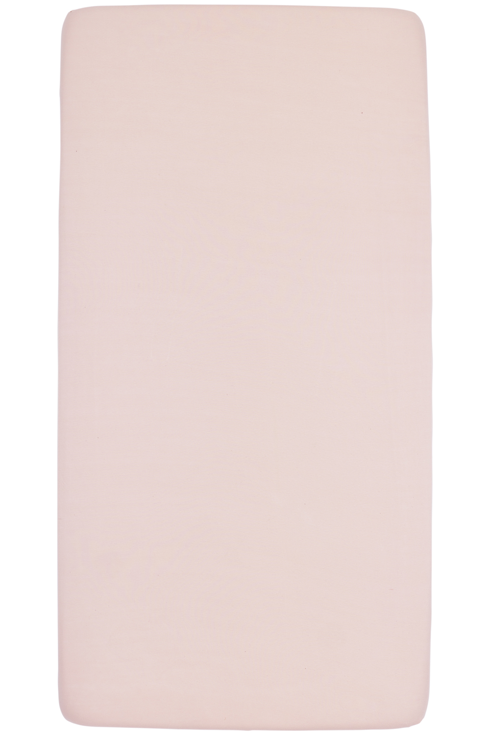 Fitted sheet crib Uni - soft pink - 40x80/90cm
