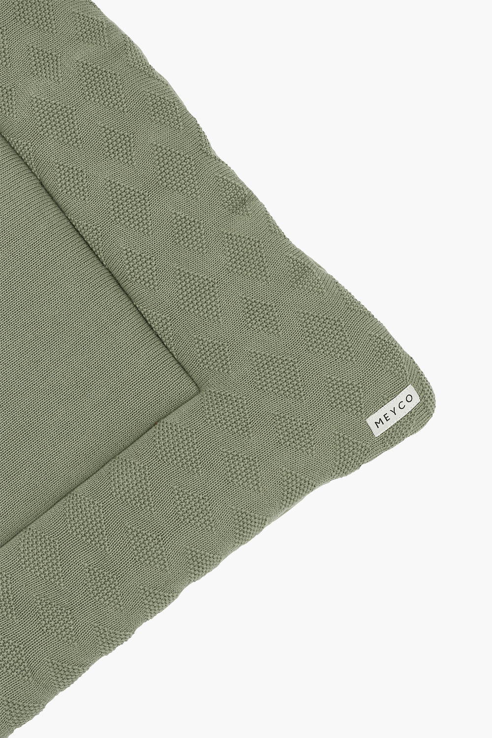 Playpen mattress biological Diamond - forest green - 77x97cm