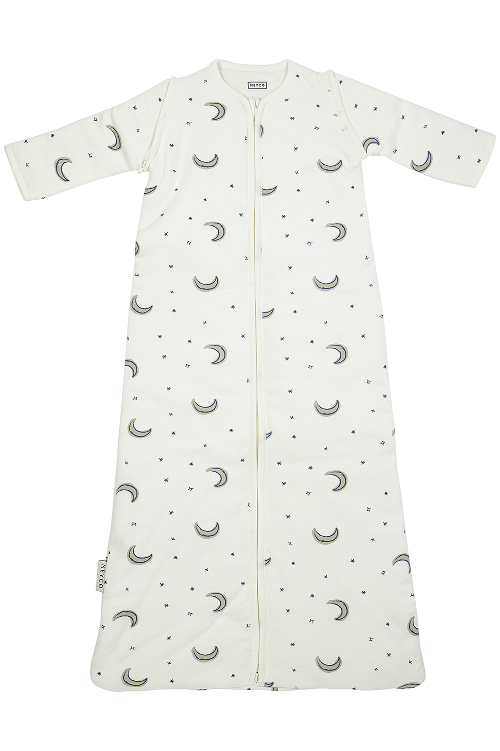 Baby sleeping bag with detachable sleeves Moon - indigo - 70cm