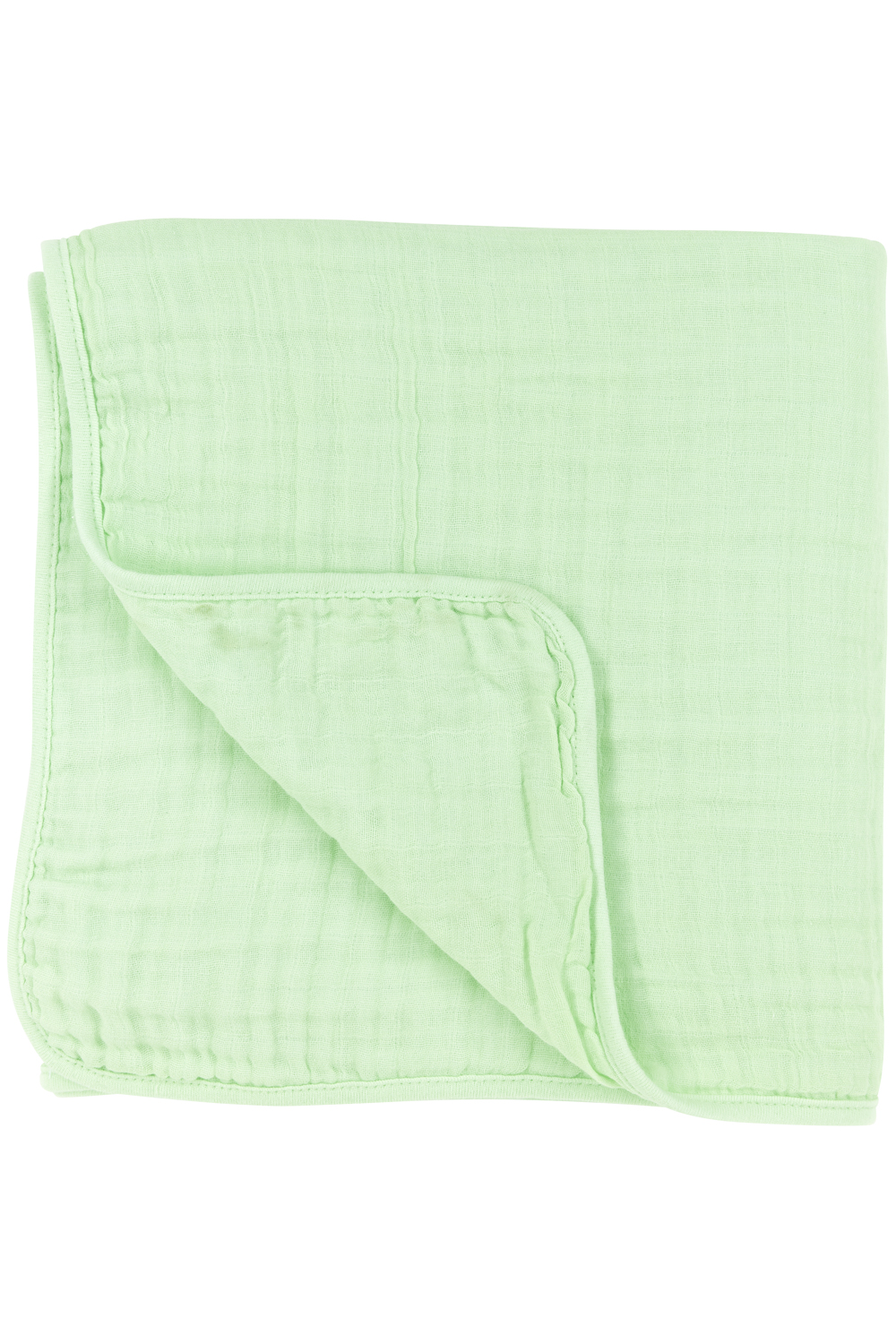 Multi cloth pre-washed muslin Uni - soft mint - 120x120cm