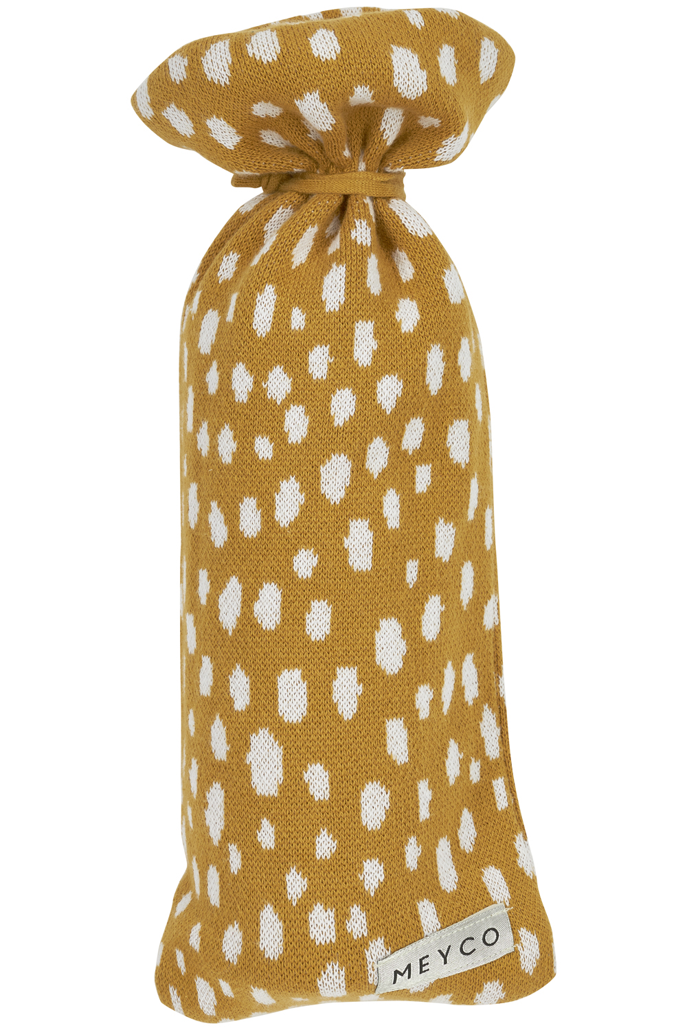 Hot water bottle cover Cheetah - honey gold