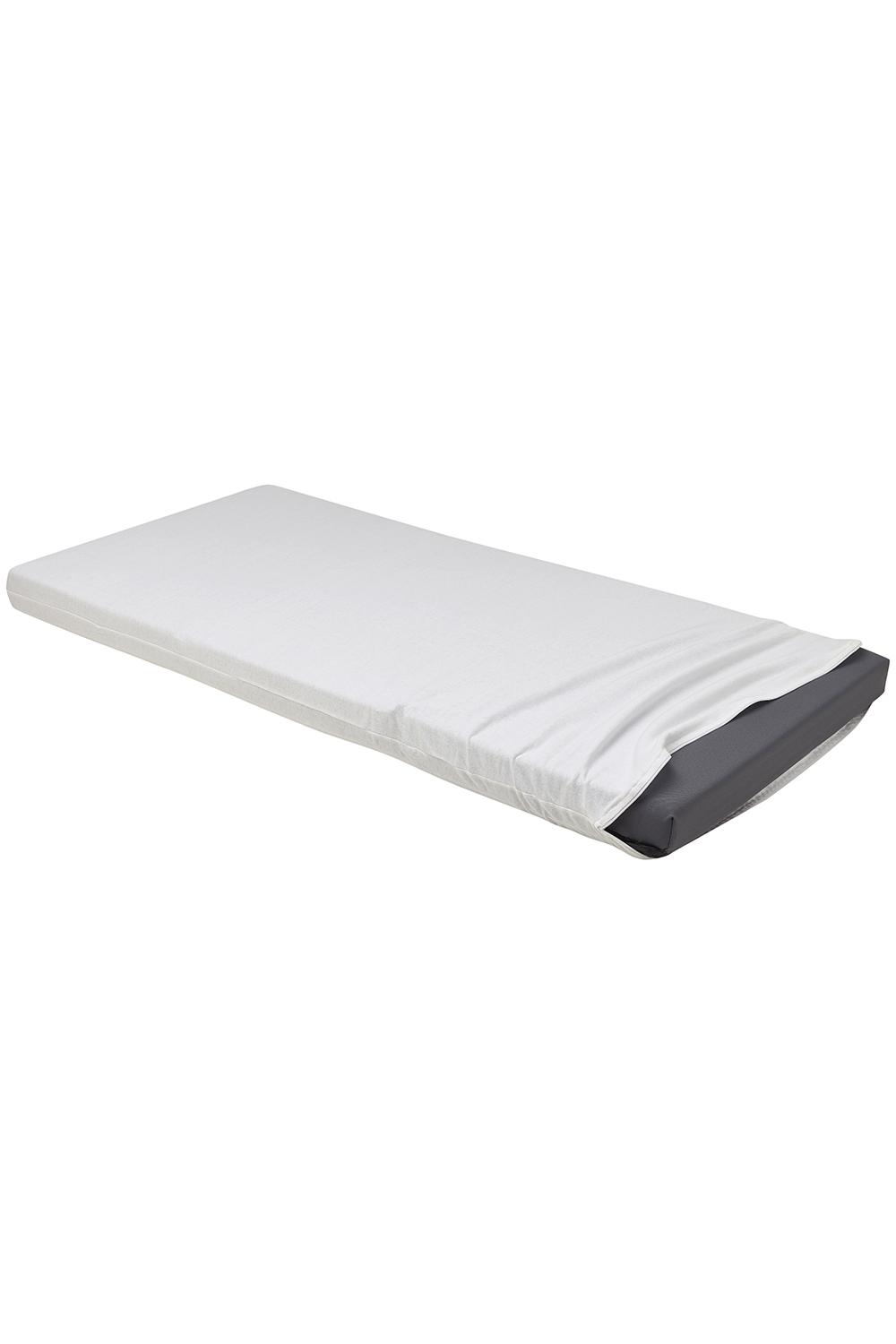 Campingbed matrashoes Uni - white - 60x120cm