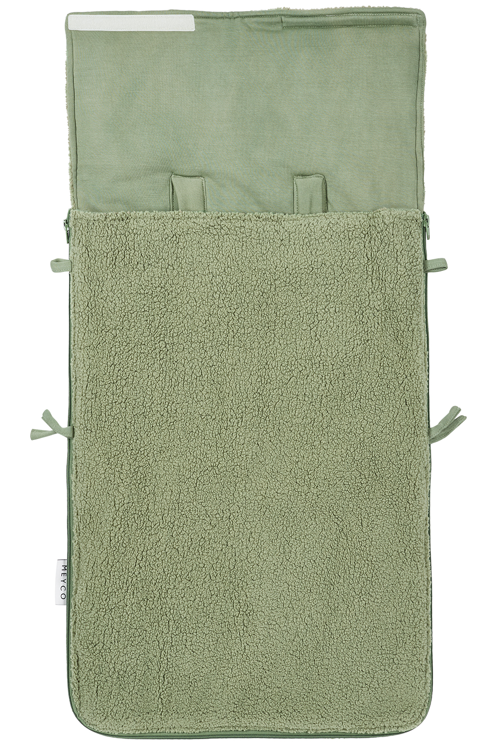 Voetenzak Teddy - olive green - 40x82cm