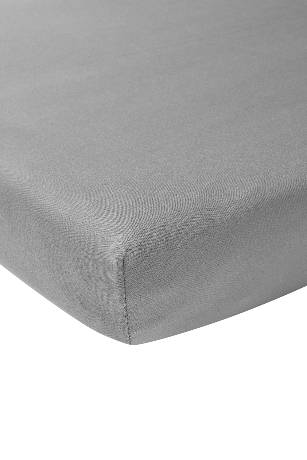Fitted sheet playpen mattress Uni - grey - 75x95cm