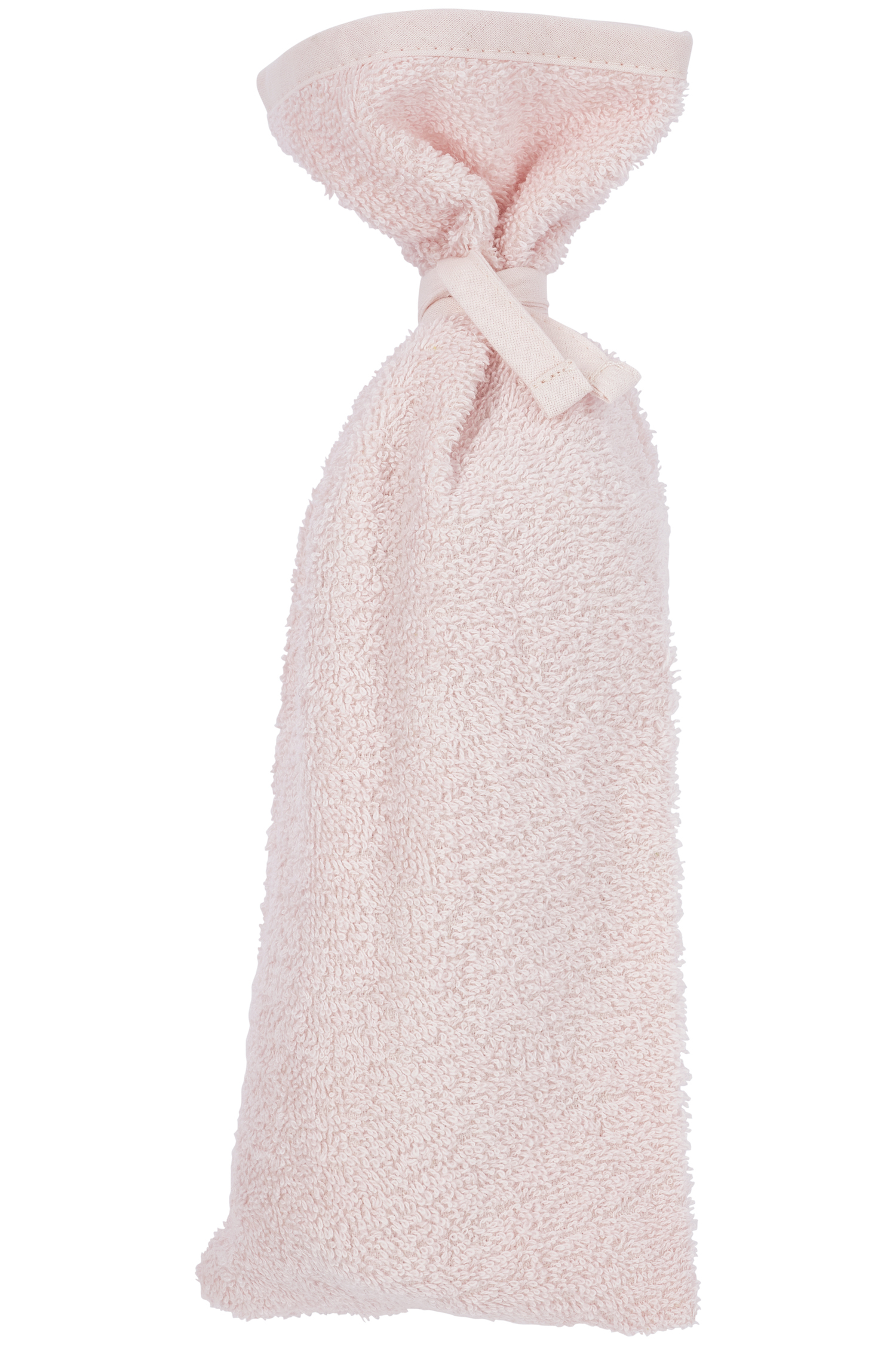 Hot water bottle cover terry Uni - light pink