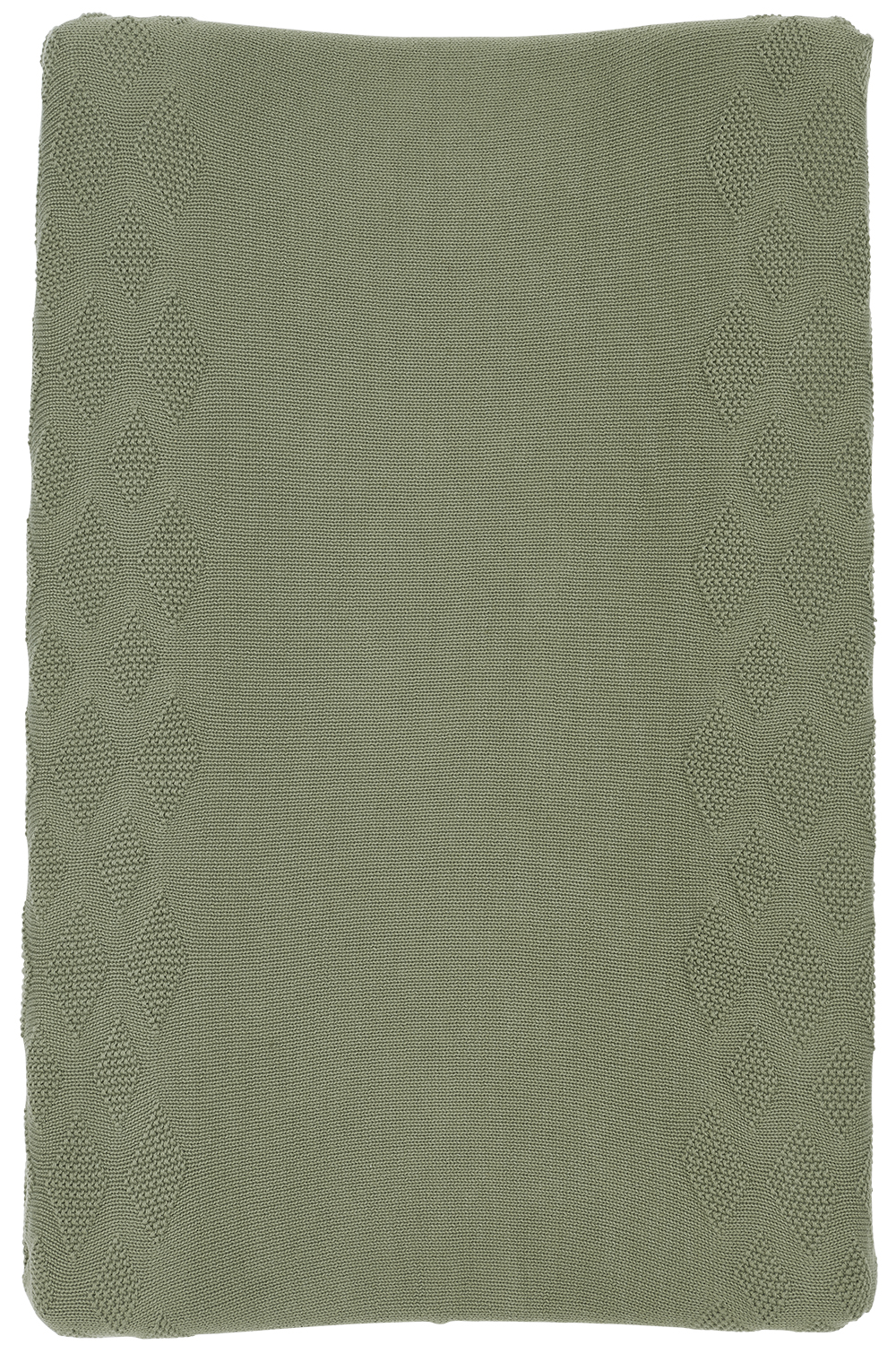 Changing mat cover biological Diamond - forest green - 50x70cm