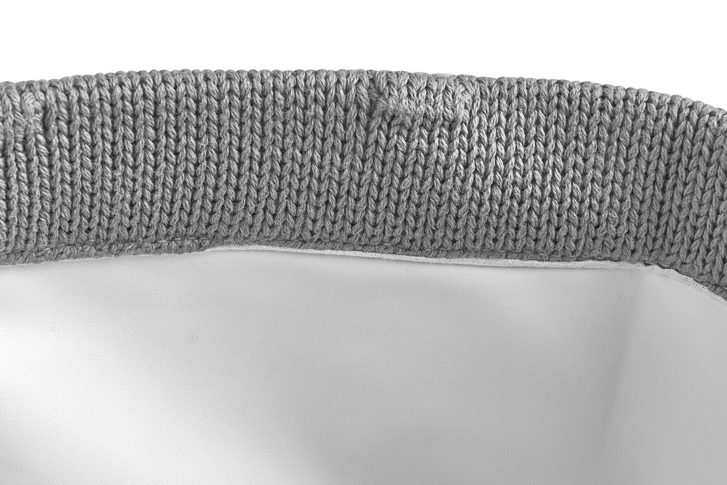 Wickeltischkörbchen Knots - grey - Small