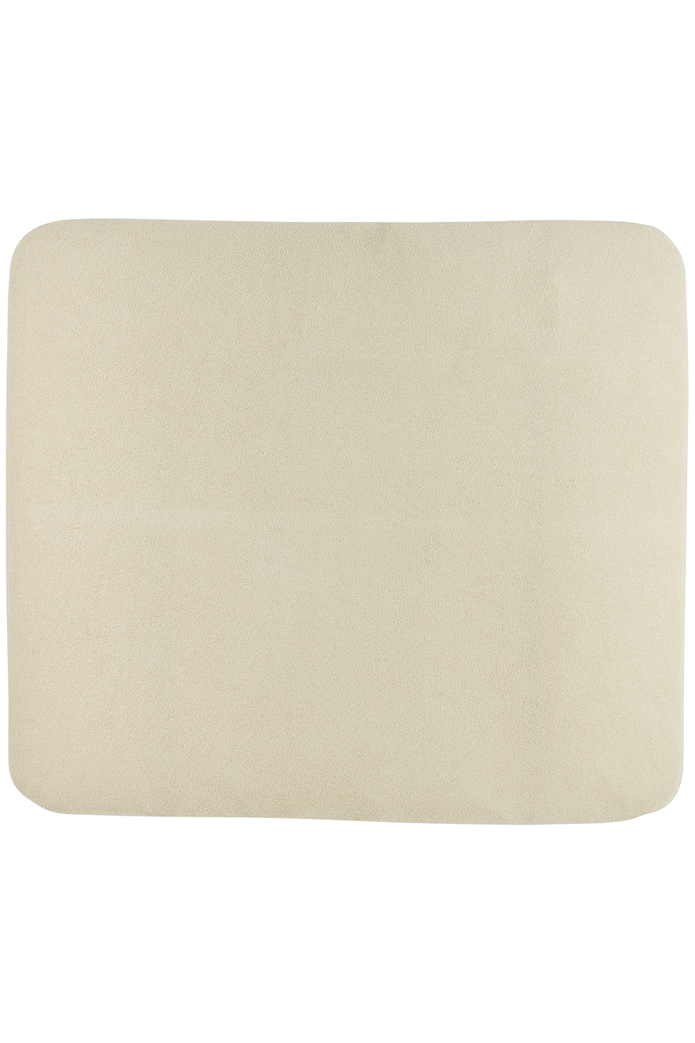 Aankleedkussenhoes badstof Uni - soft sand - 85x75cm