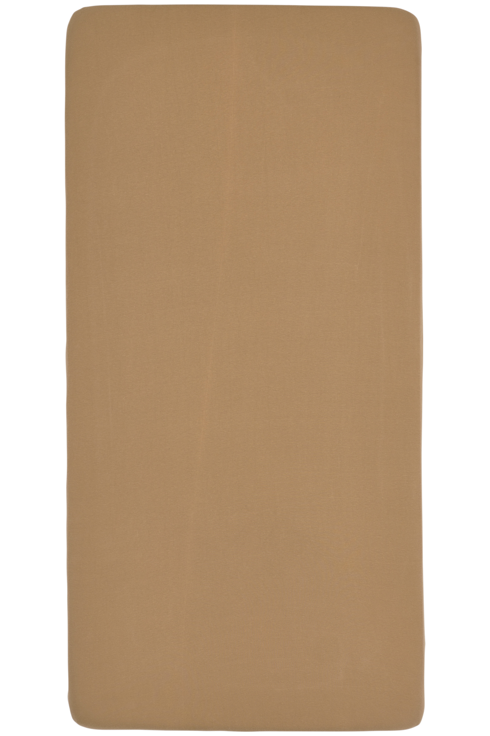 Spannbettlaken Wiege Uni - toffee - 40x80/90cm