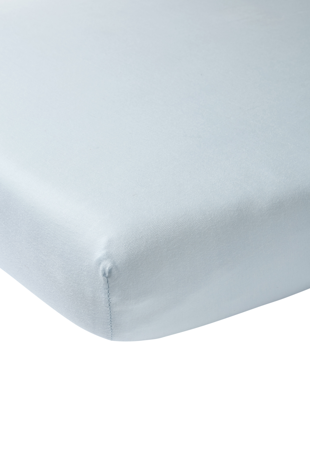 Fitted sheet playpen mattress Uni - light blue - 75x95cm
