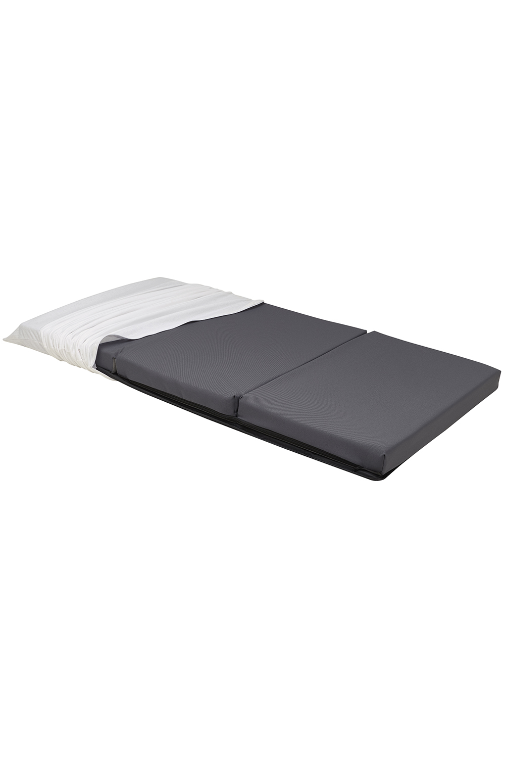 Campingbed matrashoes Uni - white - 60x120cm