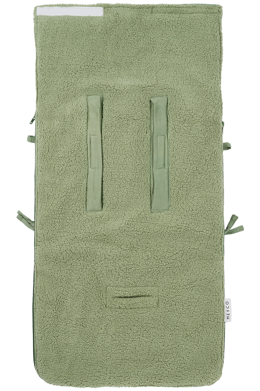 Voetenzak Teddy - olive green - 40x82cm