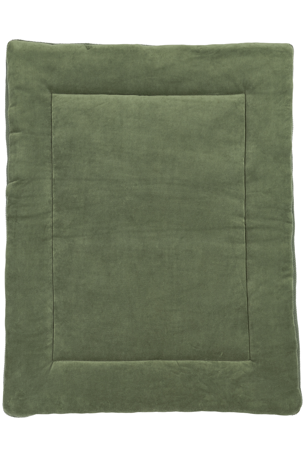 Playpen mattress biological Mini Relief - forest green - 77x97cm